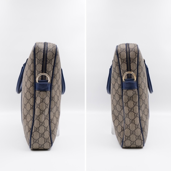 BX40 💕 GUCCI GG Plus Monogram Briefcase - Picture 7 of 14